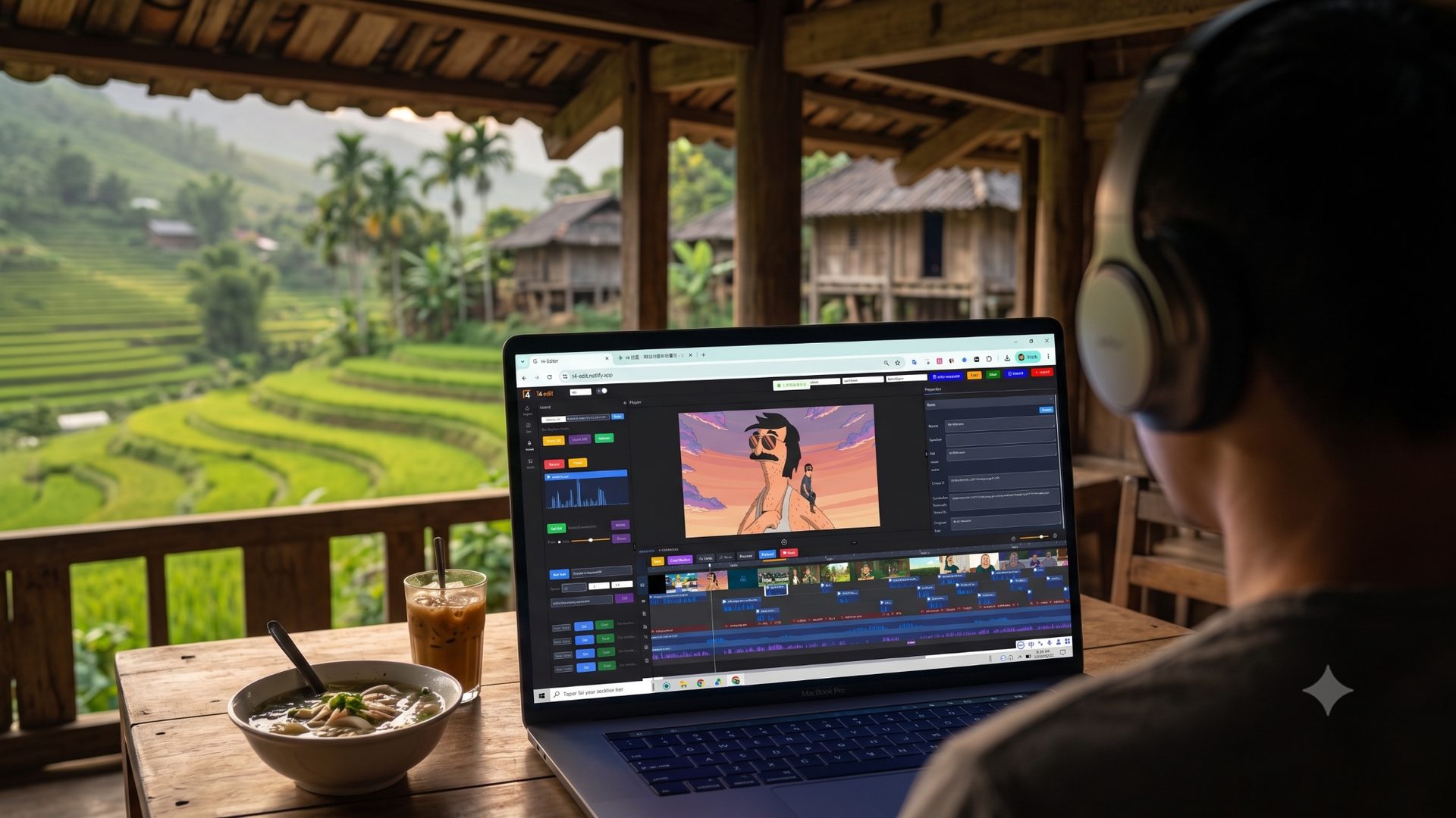 International remote production